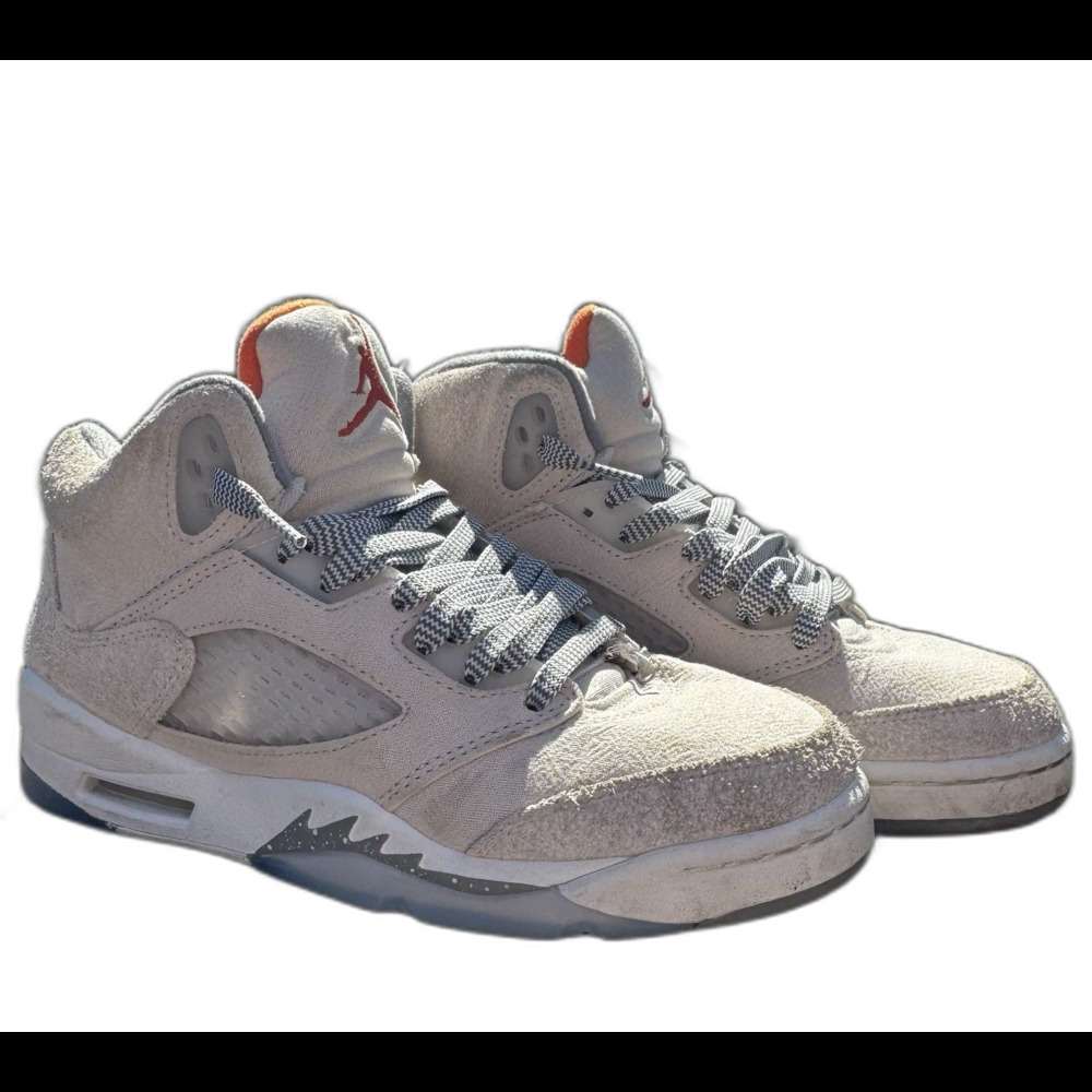 Air Jordan 5 Retro SE Craft Light Orewood Brown (GS) FD9220-180 Sz 5Y